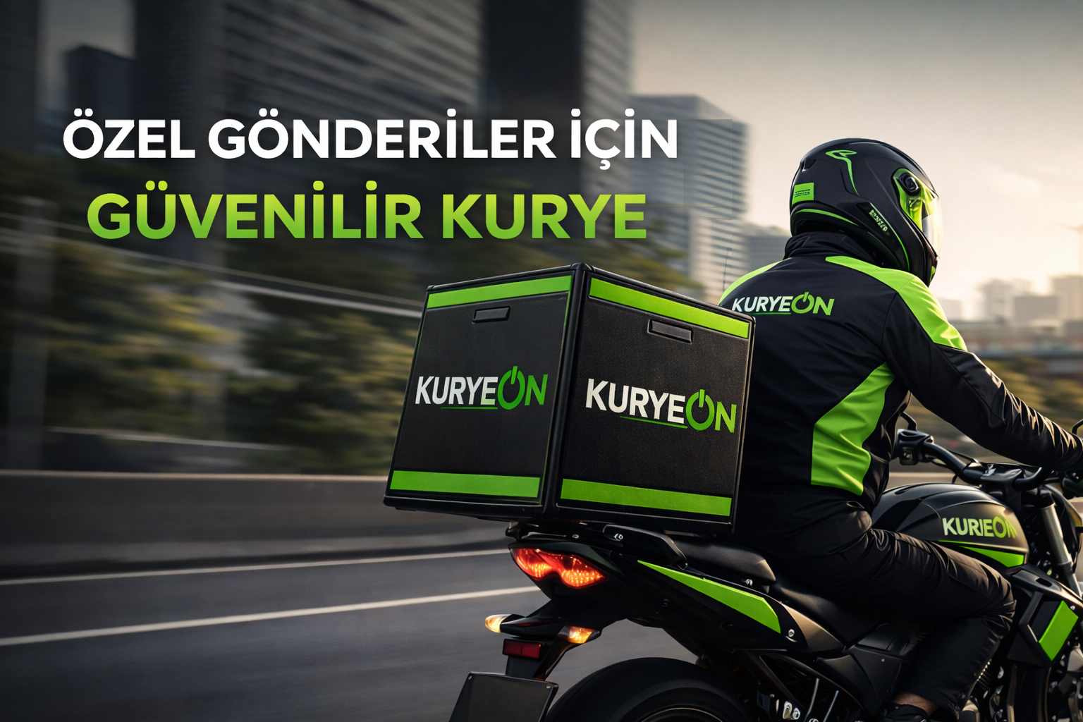 Profesyonel motor kurye hizmeti